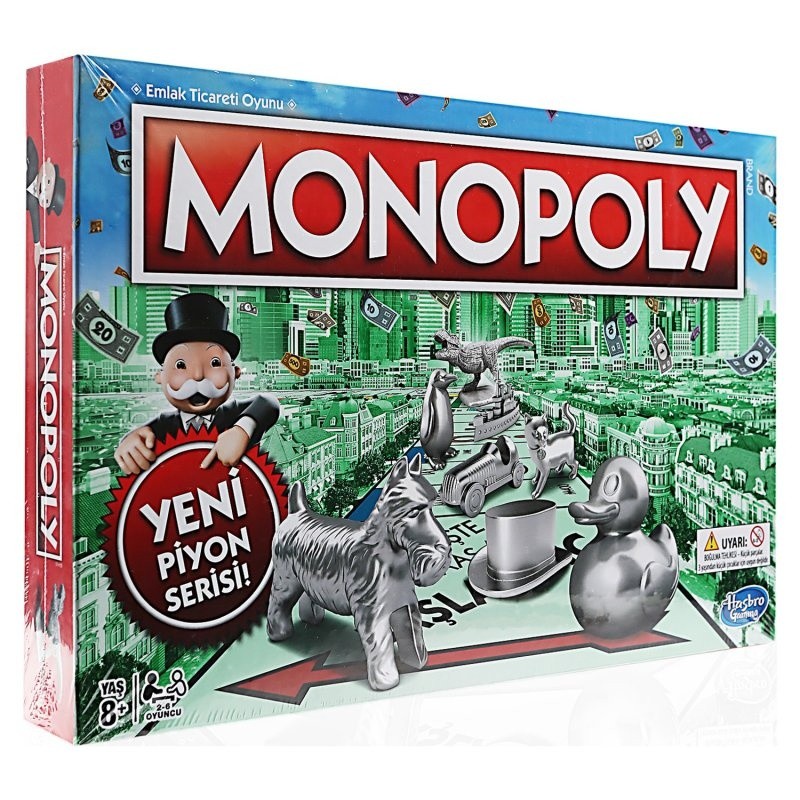 Monopoly Board Game The Classic Edition, 2-8 players