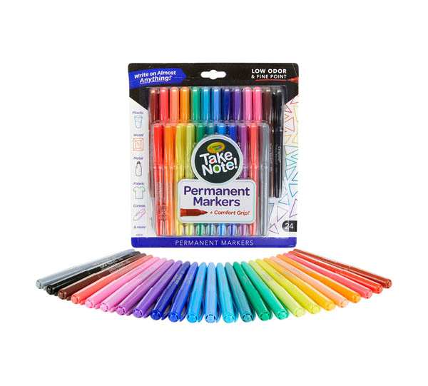 Take Note Marker 24 pk.  Stationery and Toy World