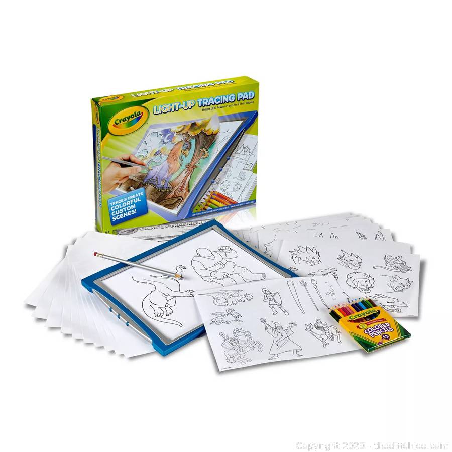 Light-UP Tracing Pad | Stationery and Toy World