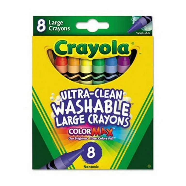 Crayola: 8 Count Jumbo Crayons