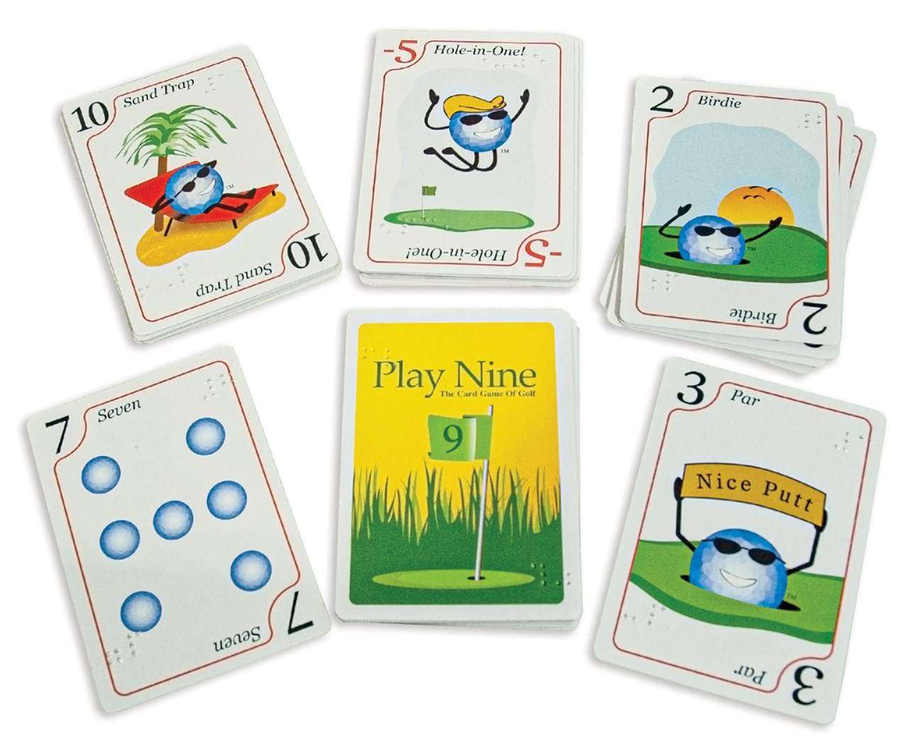 Play Nine The Card Game Of Golf 2-6 Players Strategy Card Game Ages 8+  SEALED
