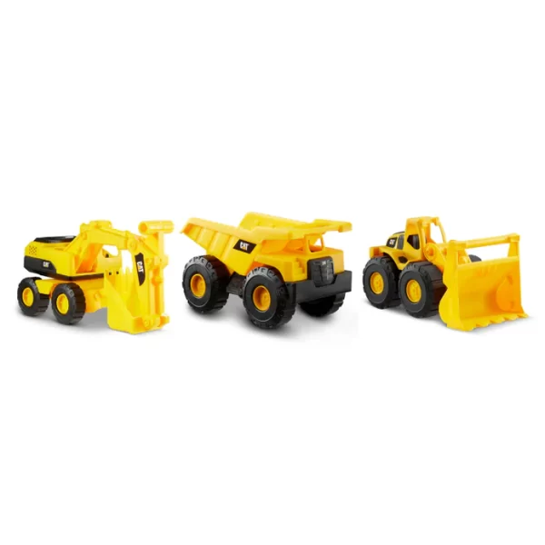 Mini Crew 3 pack: Dump Truck, Wheel Loader & Excavator - Image 3