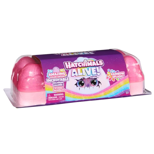 Hatchimal: Alive Rainbow Splash Eggs