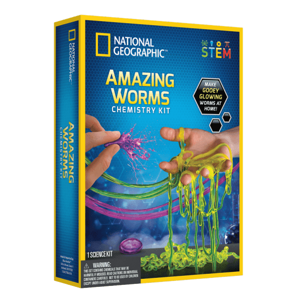 National Geographic: Amazing Worms Chemistry Kit