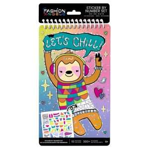 Sticker By Number: Oh So Cute