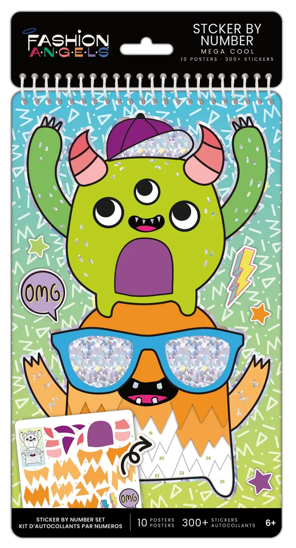 Sticker By Number: Mega Cool