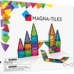 Magna-Tiles: Clear Colors 100 Piece Set