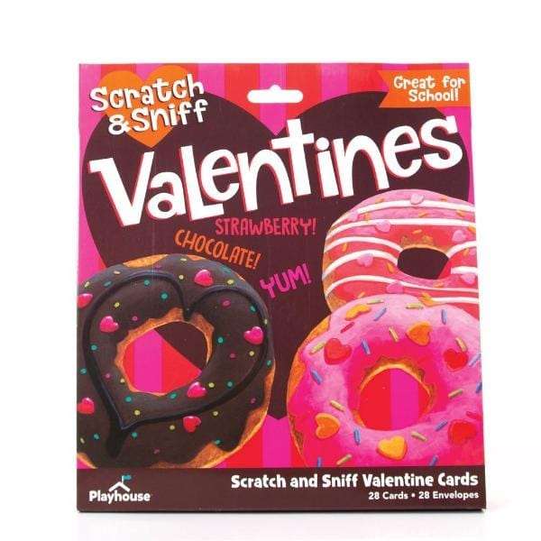 Valentine Cards Set: Donut Scratch And Sniff
