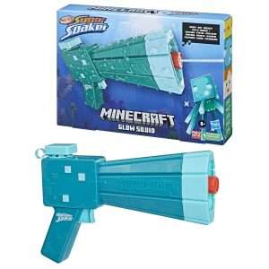 Minecraft Glow Squid: Nerf Super Soaker